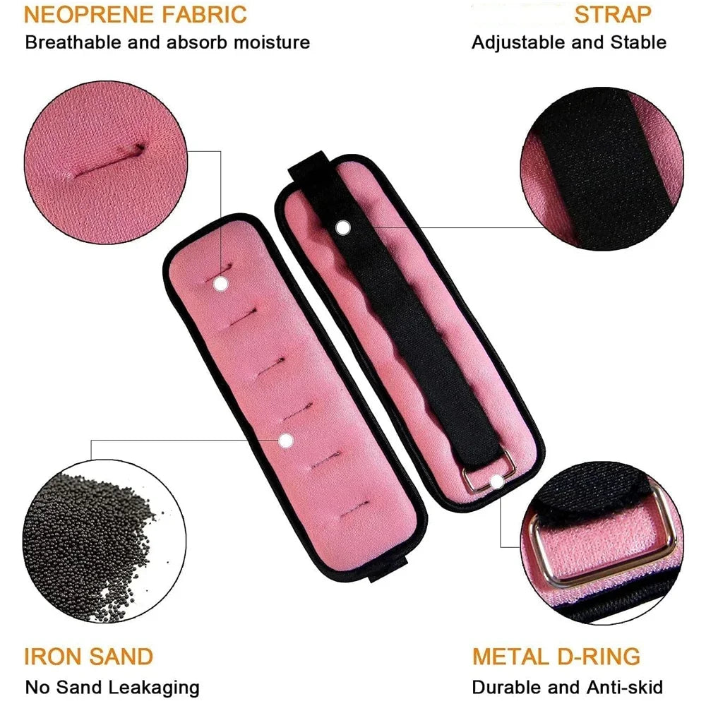 Adjustable Wrist & Ankle Weights