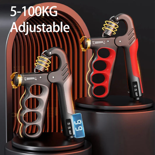 Adjustable Grip Strength Trainer 5–150kg Hand Exerciser