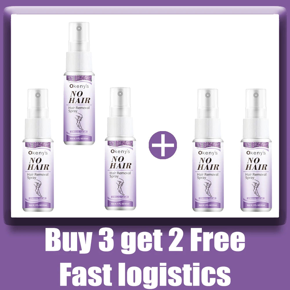 Cosmetic Hair Care Spray for Smooth Skin Routine