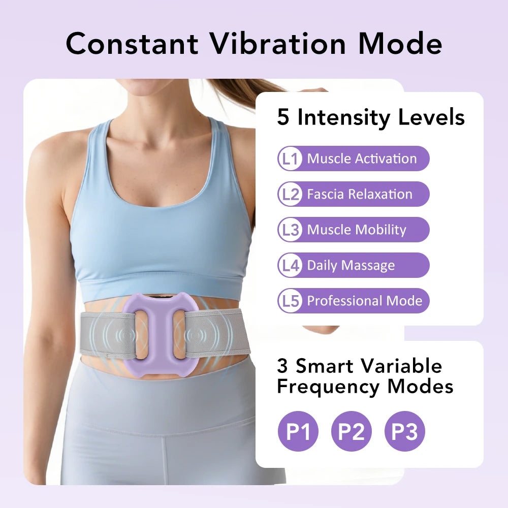 Electric Full Body Vibration Fascia Ring Massager