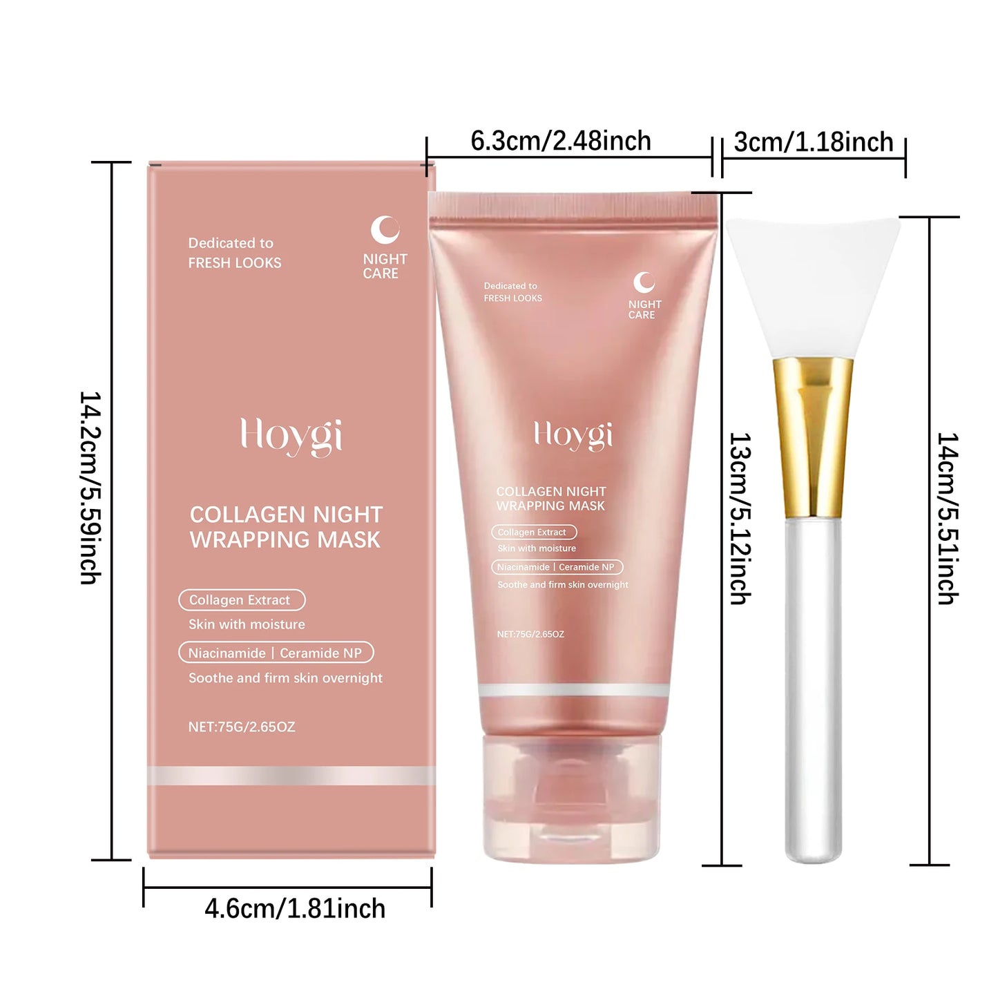 Collagen Peel Off Face Mask for Hydrating Pore Care