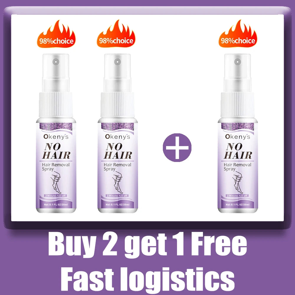 Cosmetic Hair Care Spray for Smooth Skin Routine