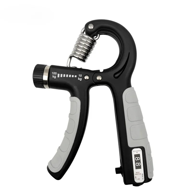 Adjustable Hand Grip Strengthener 10-100kg with Counter