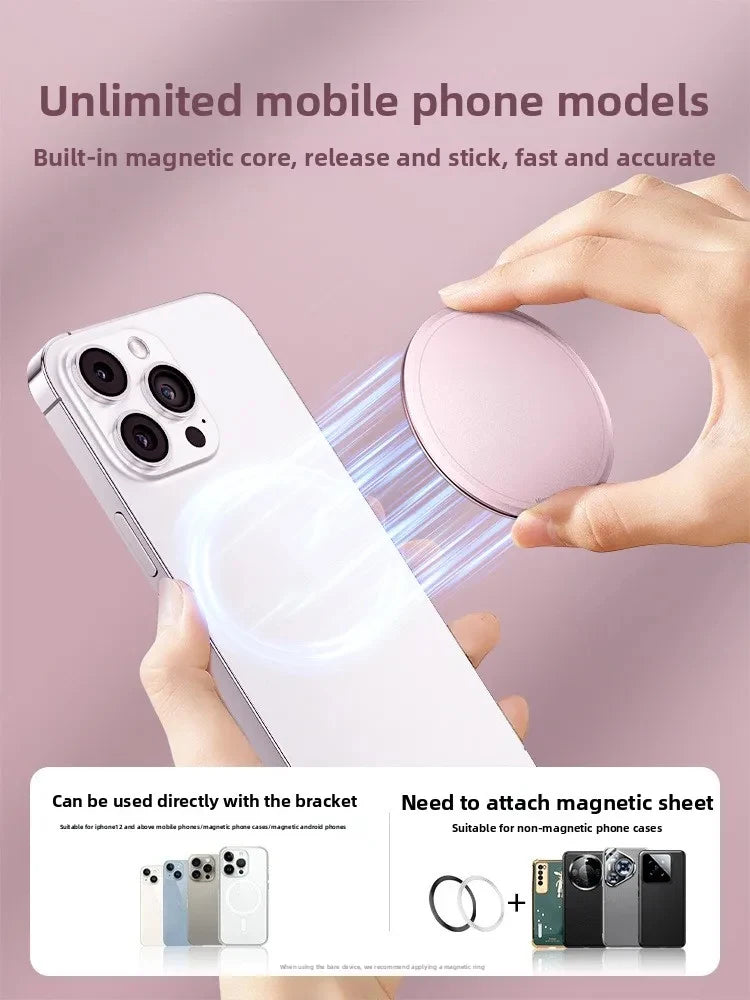 Magnetic MagSafe Phone Stand Mirror