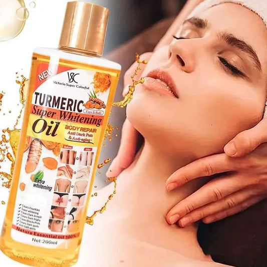 Turmeric Essential Oil Facial & Body Massage Oil 200ml