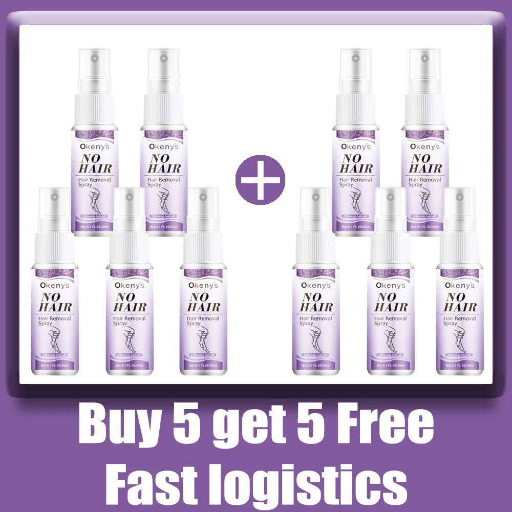 Cosmetic Hair Care Spray for Smooth Skin Routine