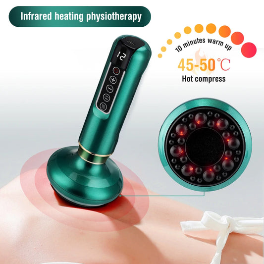 Smart Vacuum Cupping Massager | Heated Recovery Device