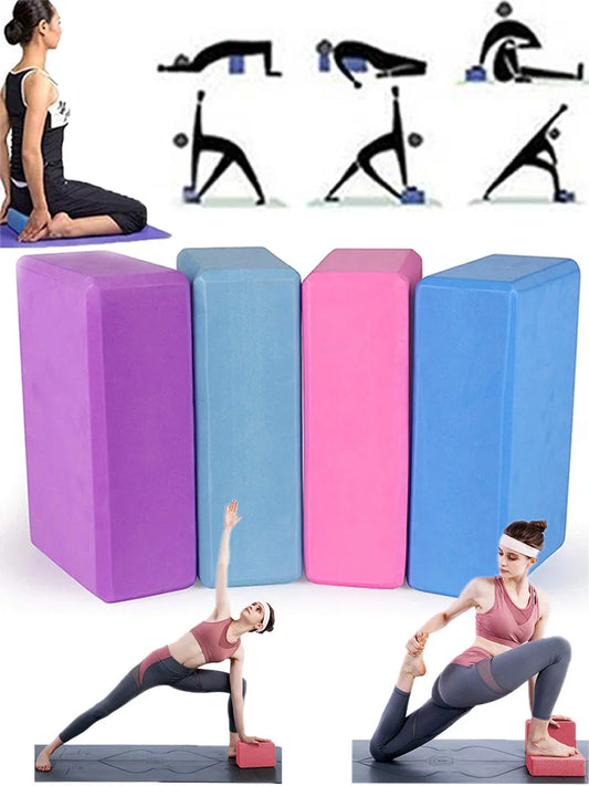 High Density Yoga Foam Block Non-Slip Fitness Brick