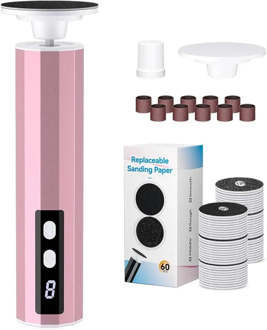 Electric Foot Callus Remover Rechargeable Pedicure Tool