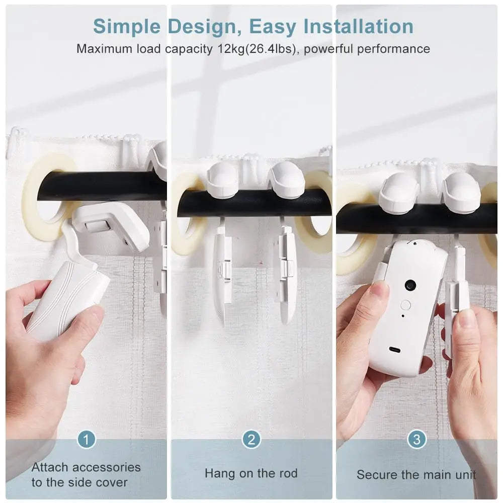 Automatic Smart Curtain Opener Motor with Remote Control