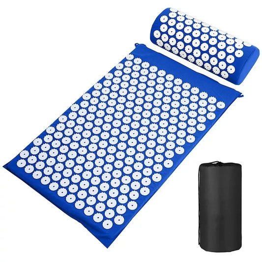 Acupressure Massage Mat & Pillow Set for Relaxation & Recovery