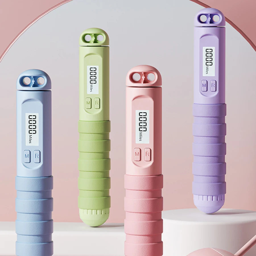 Electronic Counting Jump Rope Fitness Skipping Rope