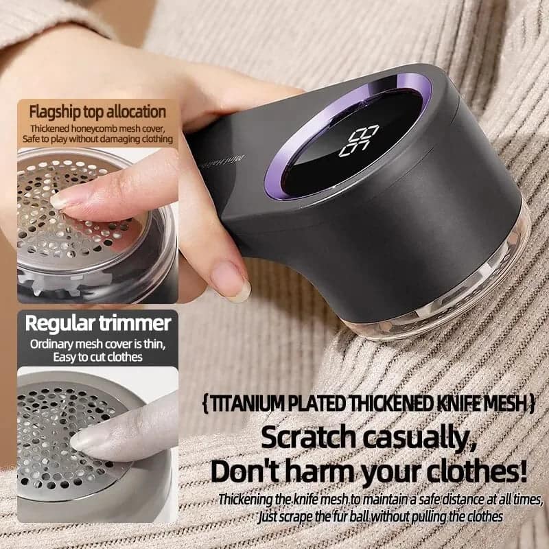 Electric Lint Remover – USB Fabric Shaver for Clothes & Upholstery  Shop Online at TagsLinks UK 