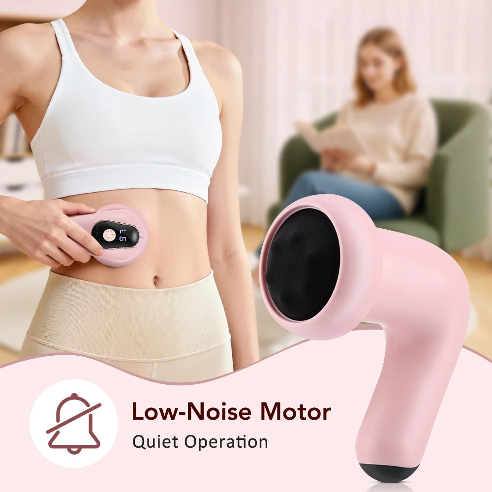 Wireless Body Massage Stick with 5 Massage Heads