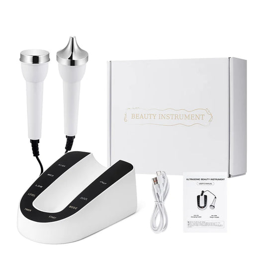 Ultrasonic Facial Beauty Device for Firming & Glow Routine