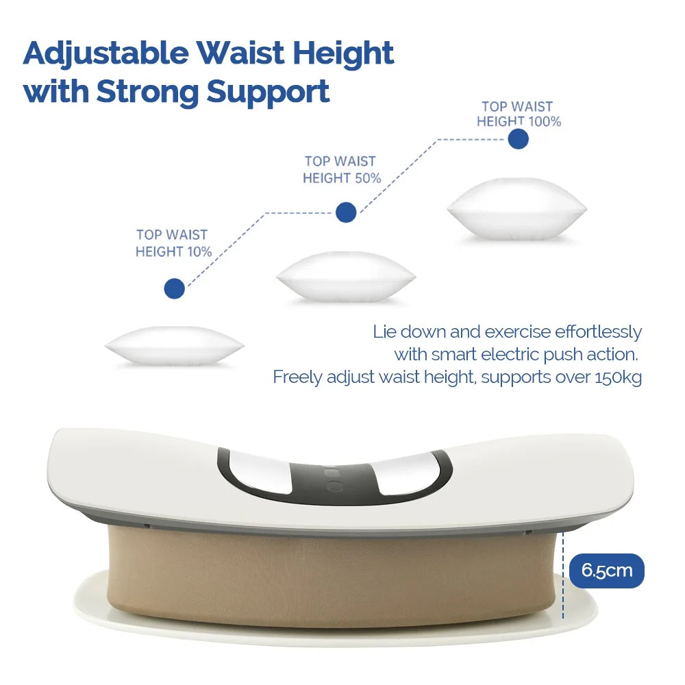 Electric Inflatable Back Support Cushion Vibration Modes