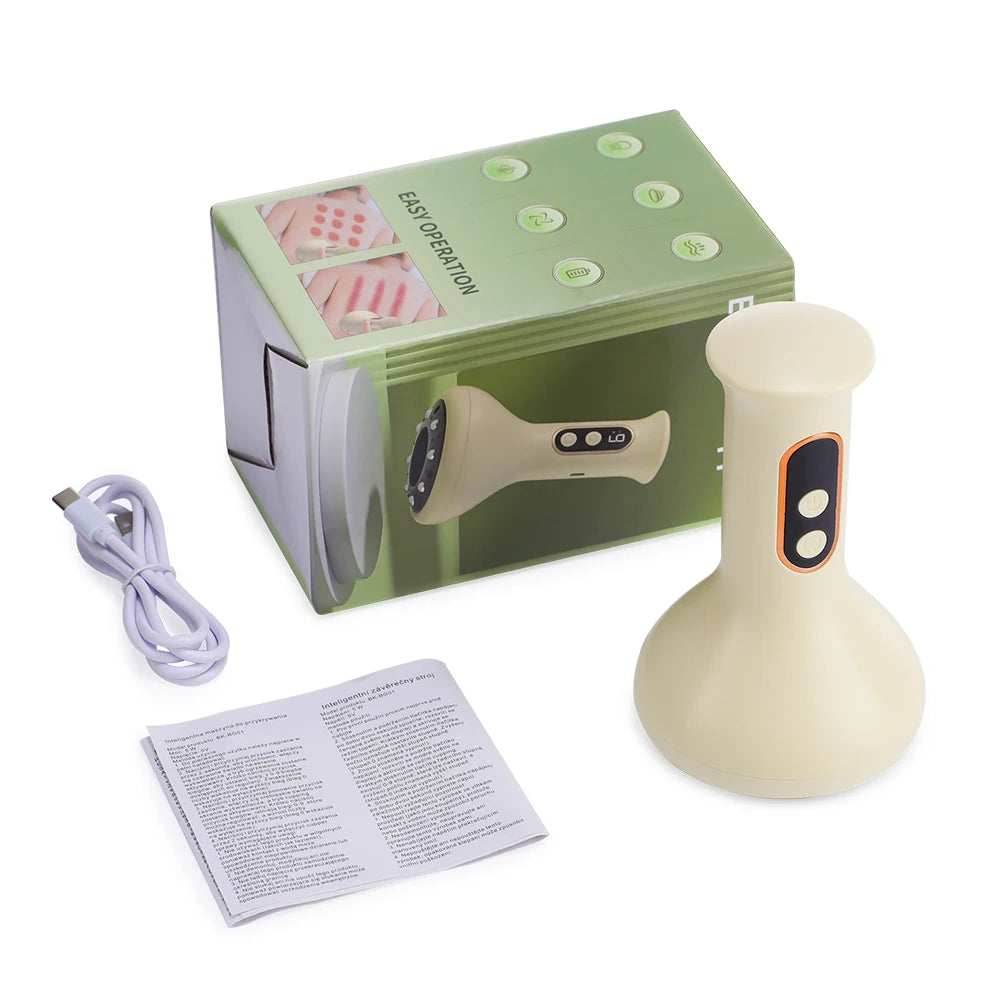 Electric Cupping Massage Device for Home Body Relaxation