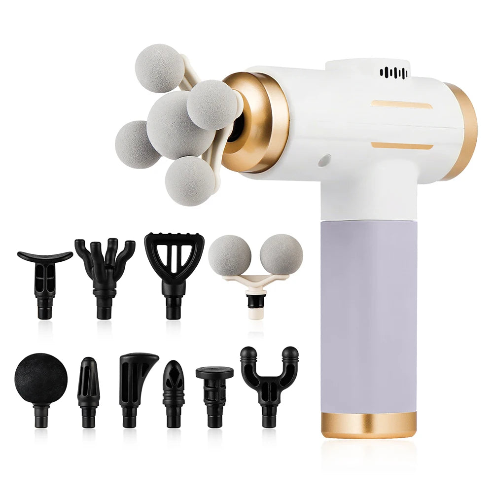 11-in-1 Electric Massage Gun 99 Speed Device