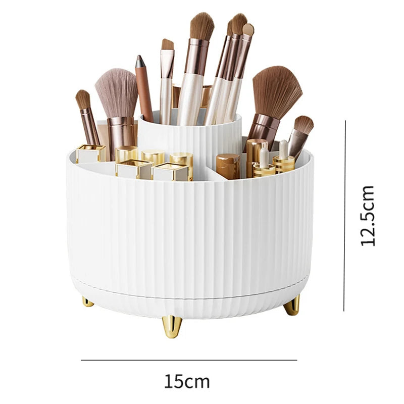 360° Rotating Makeup Organiser Large Capacity Box