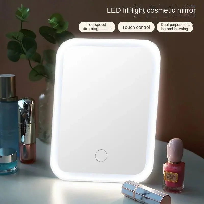 LED Touch Makeup Mirror with 3 Light Modes