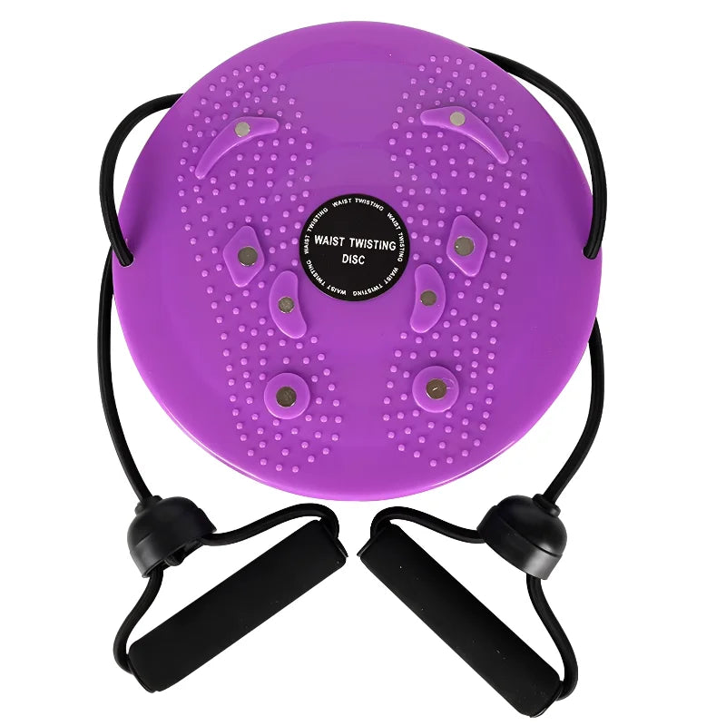 Waist Twisting Balance Disc with Resistance Rope