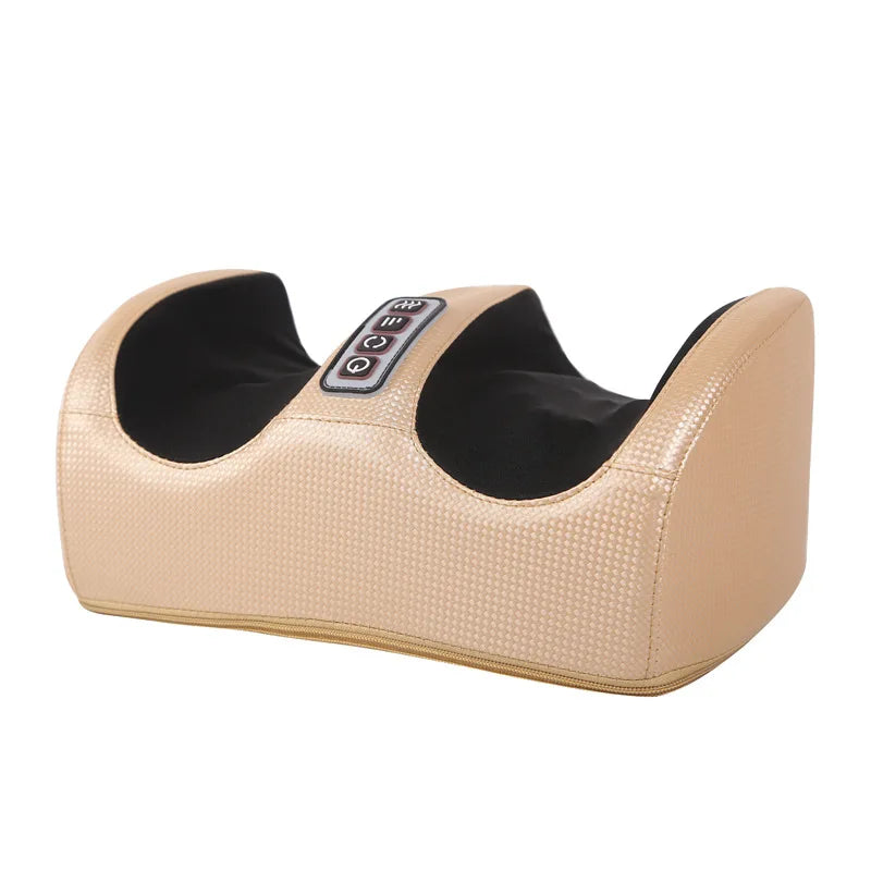 Electric Heated Foot Massager with Shiatsu Rollers