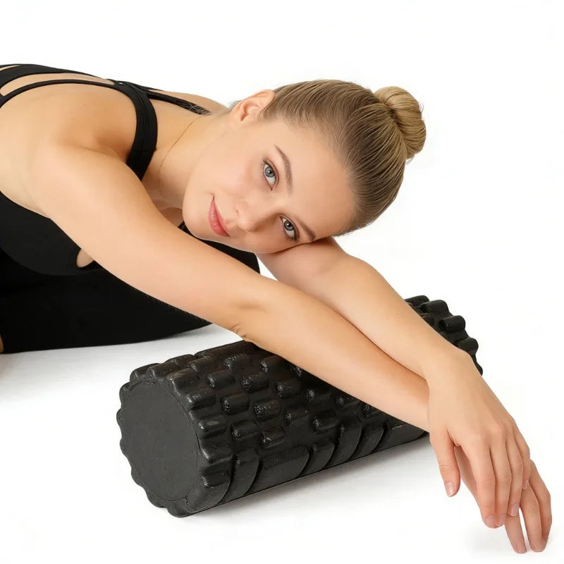 High-Density Foam Roller 33cm Yoga Fitness Tool