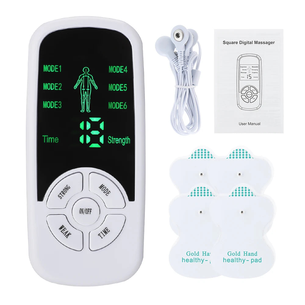 EMS Pulse Electric Massager Adjustable Mode Device