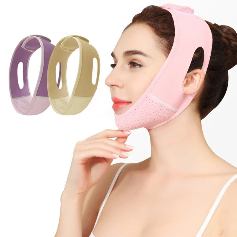 V Face Band for Cheek Lift & Jawline Shaping Support