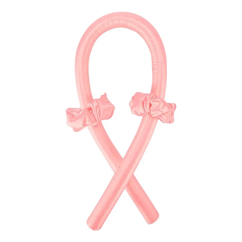 Heatless Curling Rod Headband – No-Heat Silk Curling Ribbon Tool