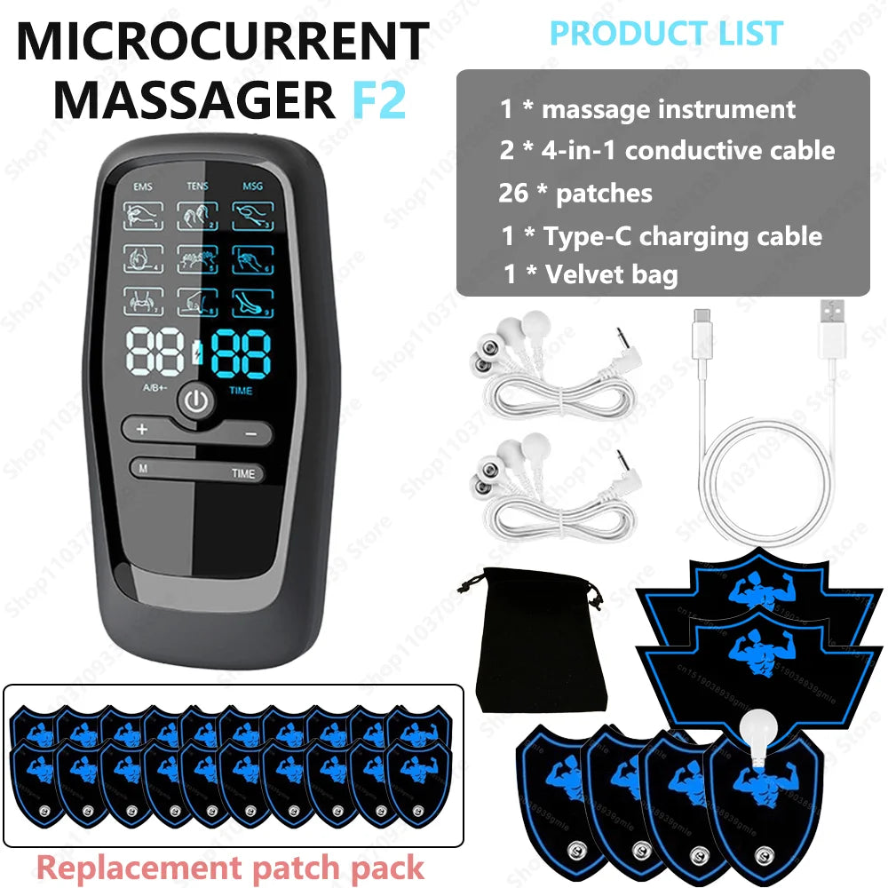 EMS Electric Pulse Massager Digital Device