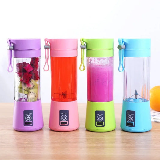 Mini Portable USB Blender 380ml – Smoothies, Shakes & Juices