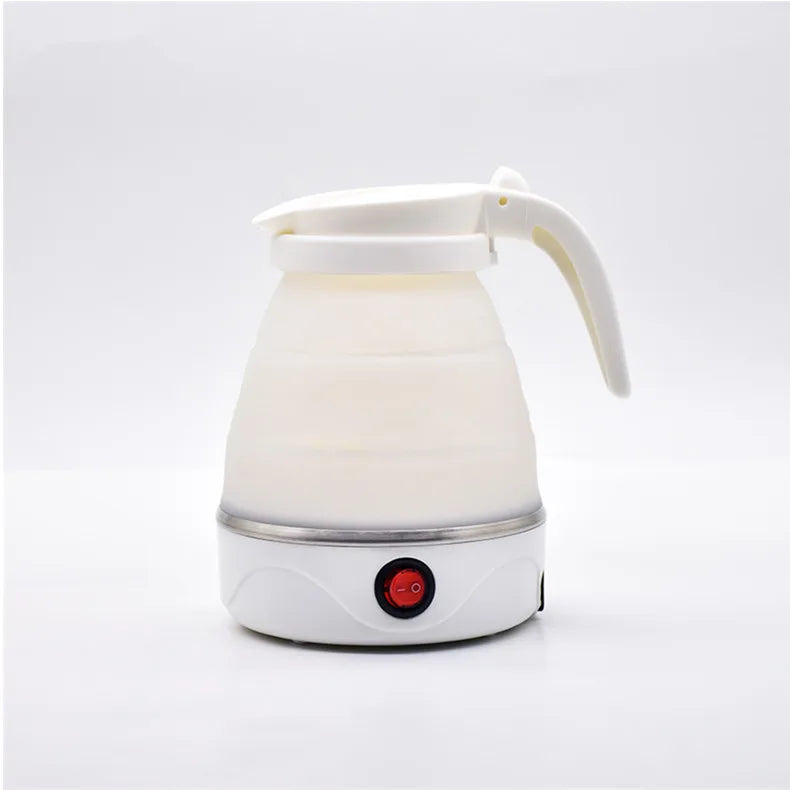 Mini Folding Travel Kettle 0.6L – Portable 600W Electric Heater