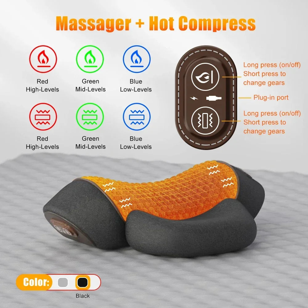 Electric Cervical Neck Support Pillow