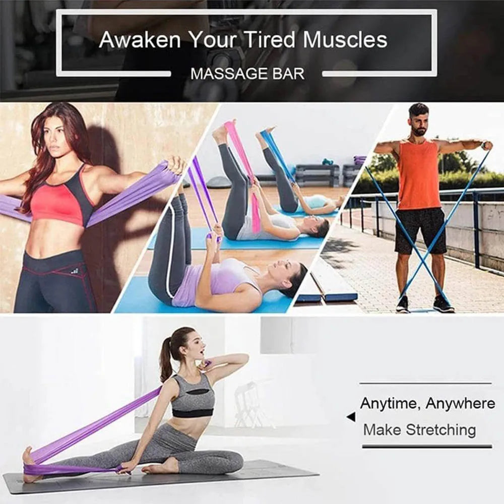 Resistance Bands Fitness Training Home Exercise Equipment