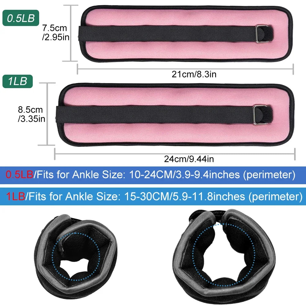 Adjustable Wrist & Ankle Weights