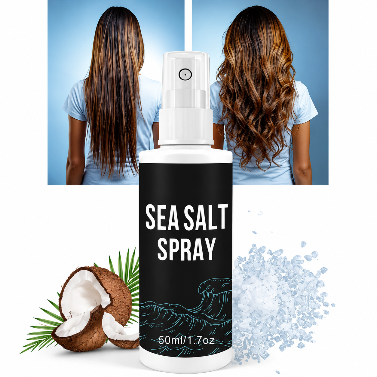 Natural Sea Salt Hair Texture Spray